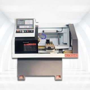 Máquina de torno CNC horizontal para mecanizado de metal mecánico