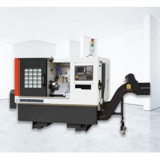 Fully Automatic System Control Inclined Bed CNC Metal Lathe