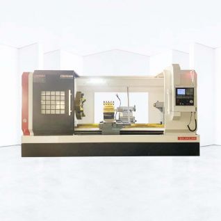 Horizontal CNC Lathe Machine Heavy Metal Processing