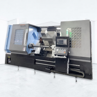 El torneado CNC TCK700 puede realizar mecanizados como torneado y taladrado.