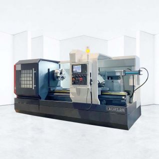 El torno CNC ALCK6163x1500 puede procesar piezas de trabajo de varias formas y materiales